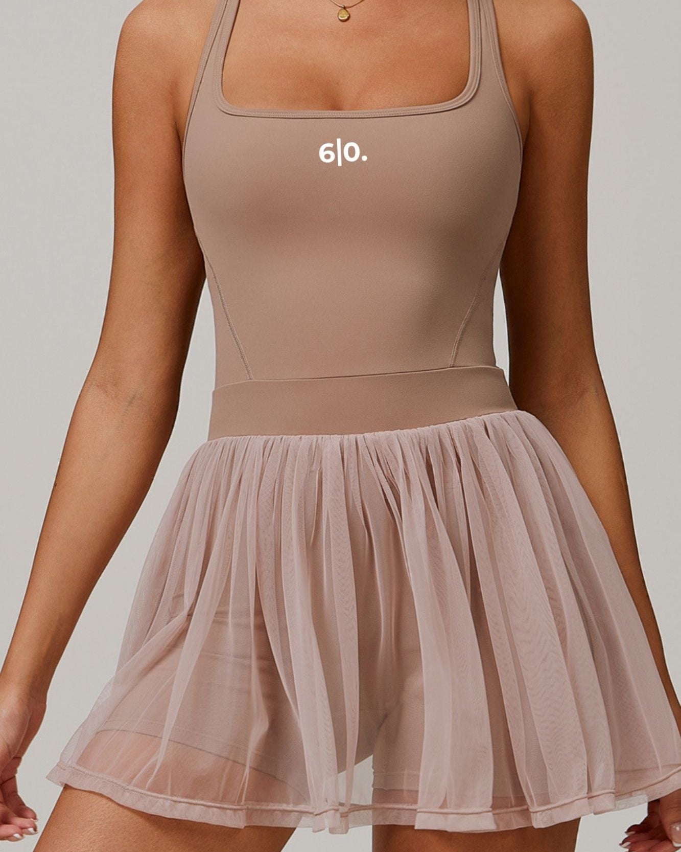 ZIA transparent skirt material padel dress My Store