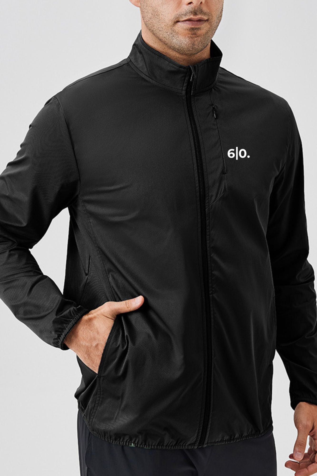 ARTUM grey jacket for men - Six Zero padel