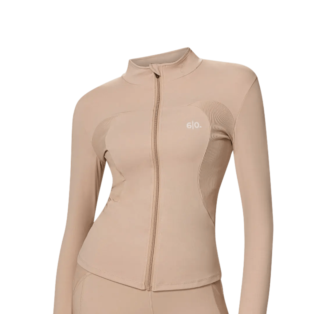 Orange soft material jacket - Six Zero padel