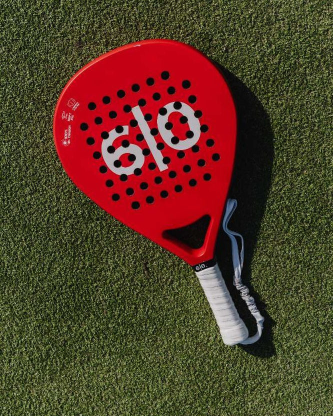 Six|Zero Limited Red Edition Padel Racket for control - Six Zero padel