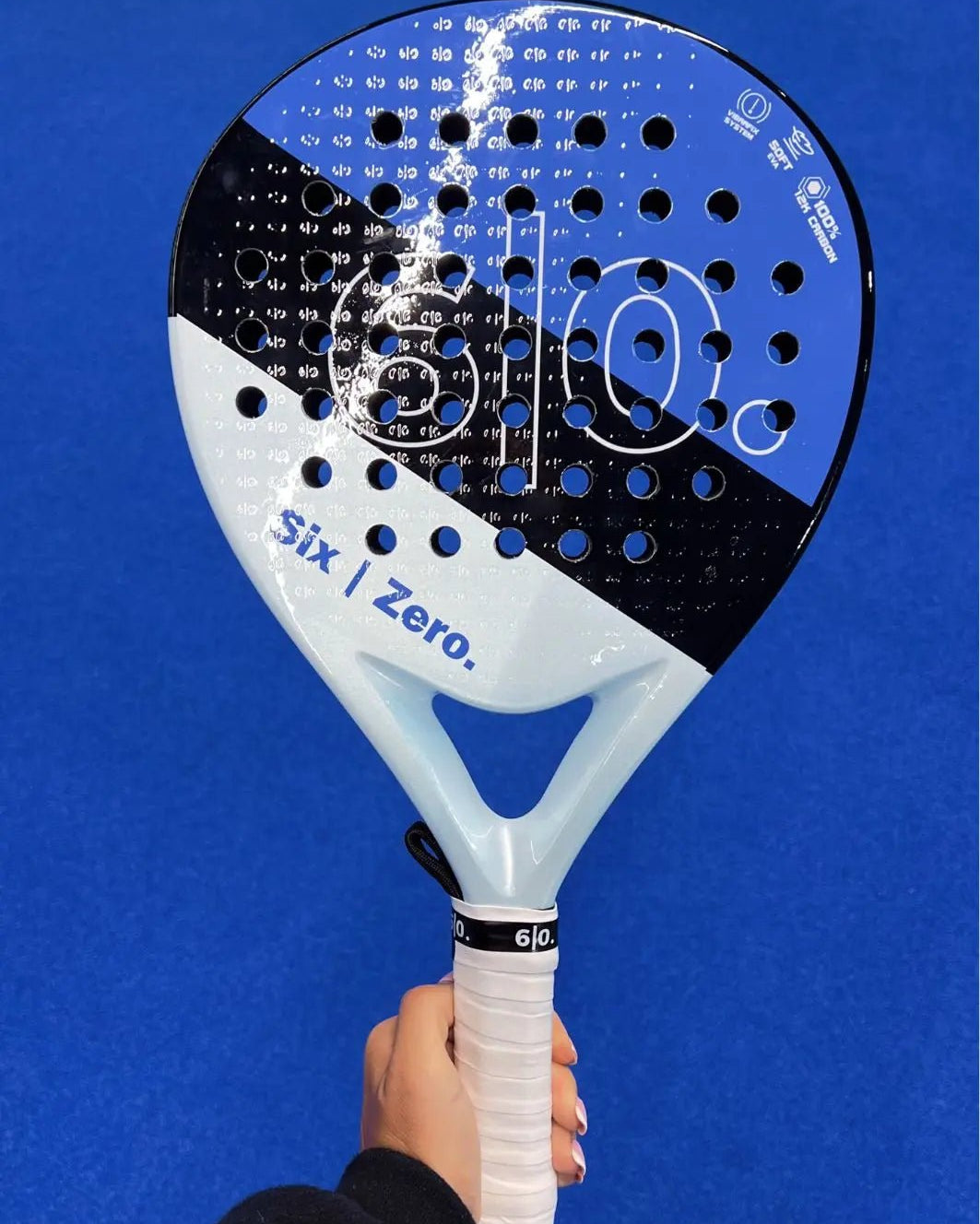 Six|Zero Limited winter Edition Comfort Padel Racket Unisex - Six Zero padel