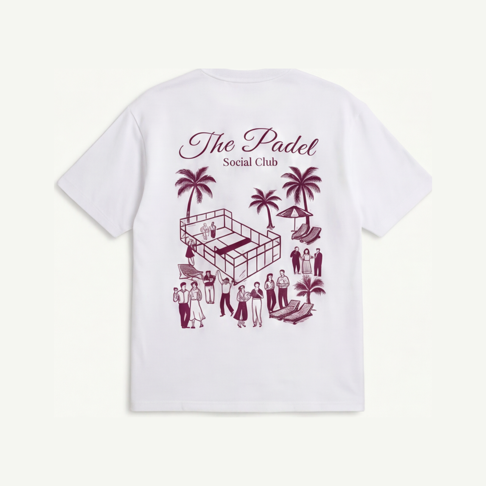 Unisex T-shirts (Padel Community) Six'o Apparel