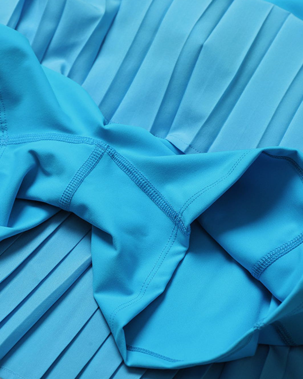 STELA purple pleated skirt dress - Six Zero padel