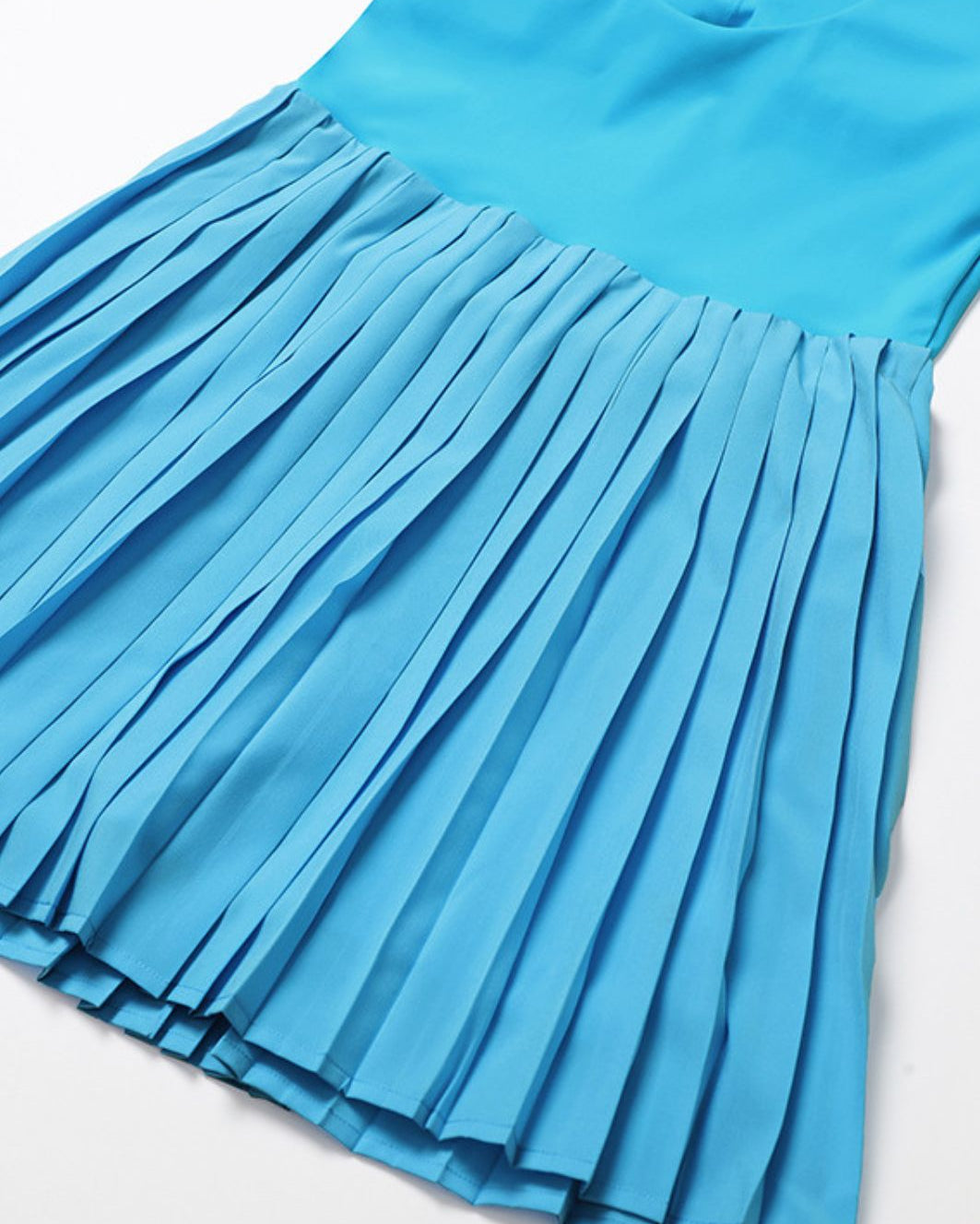 STELA purple pleated skirt dress - Six Zero padel