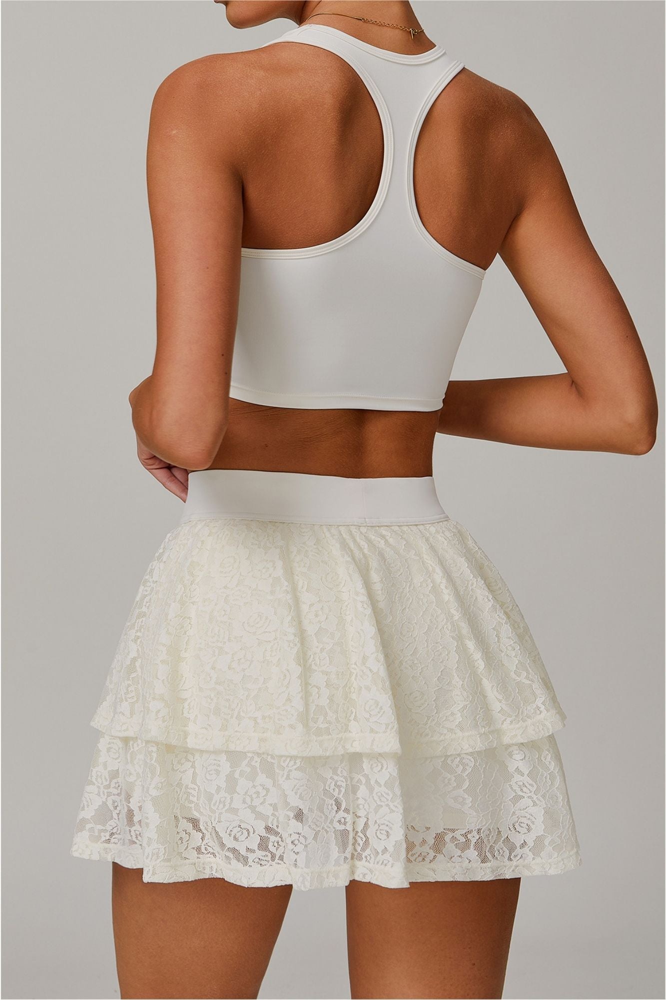 ELA padel bra top and skirt set My Store