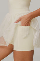 ZIA transparent skirt material padel dress - Six'o Apparel
