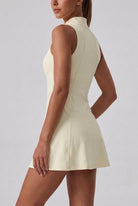 ALBA high neck padel dress Ivory