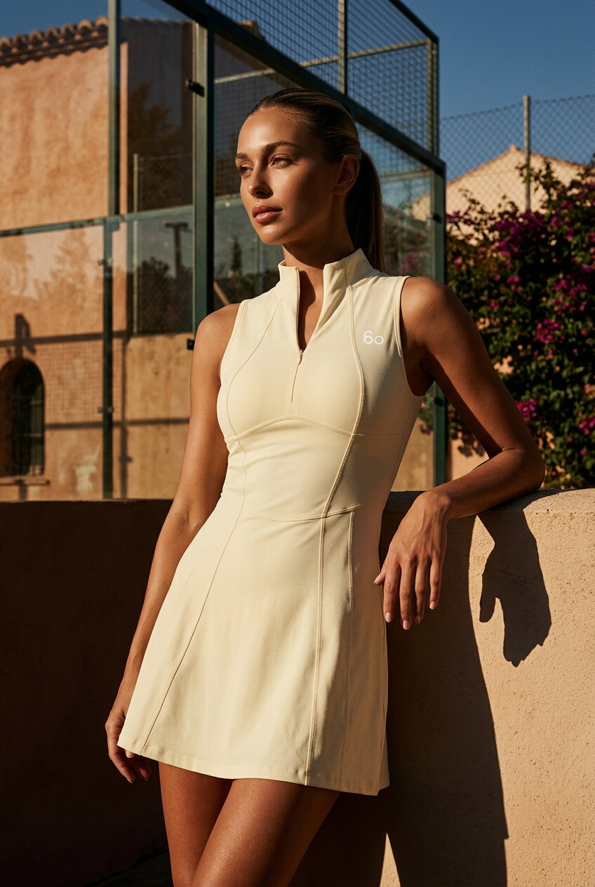 ALBA high neck padel dress