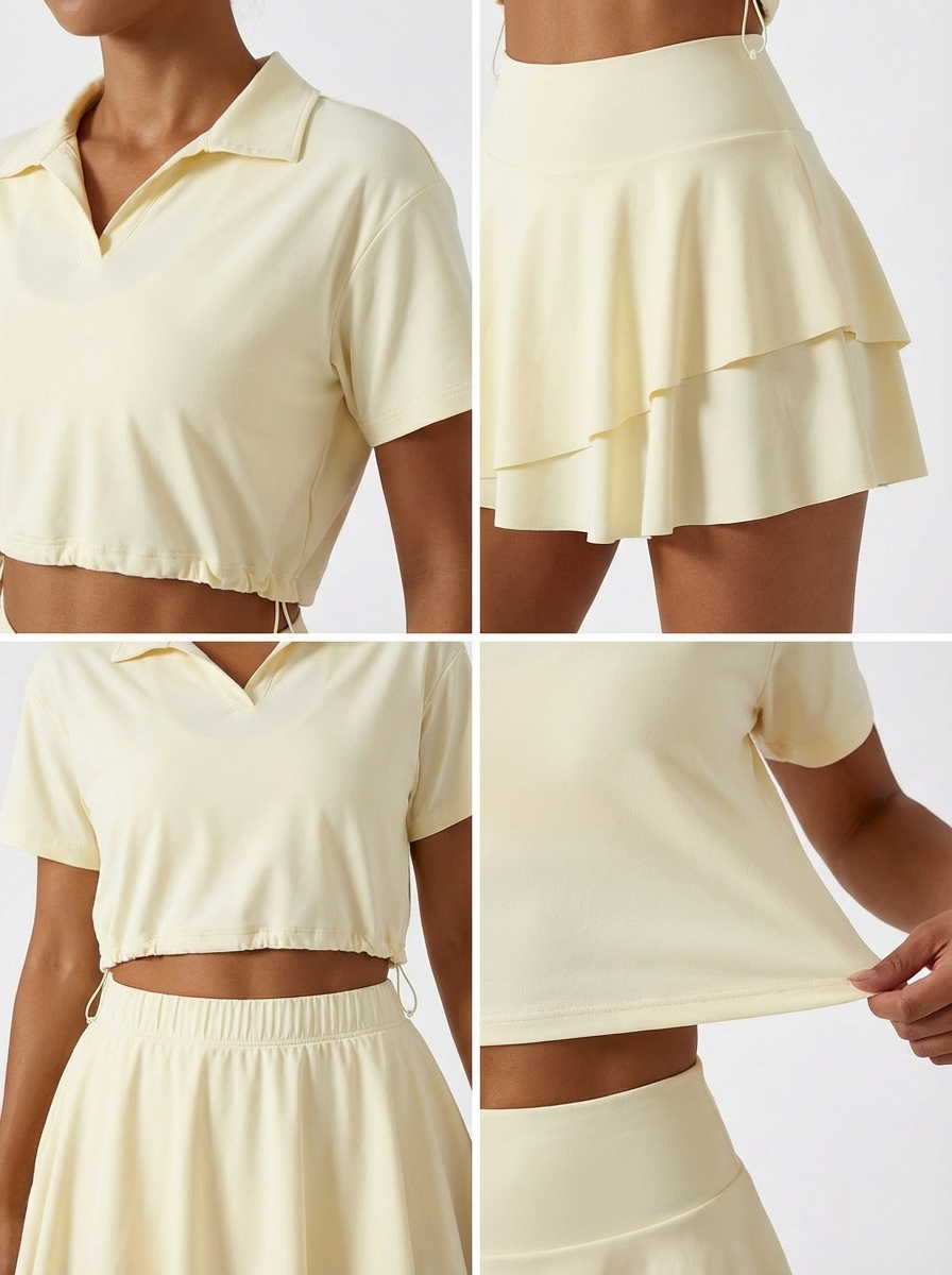 SILO set (Shirt + skirt) Six'o apparel