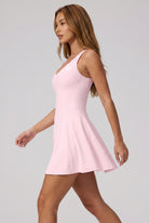NAIA strap back padel dress Light pink