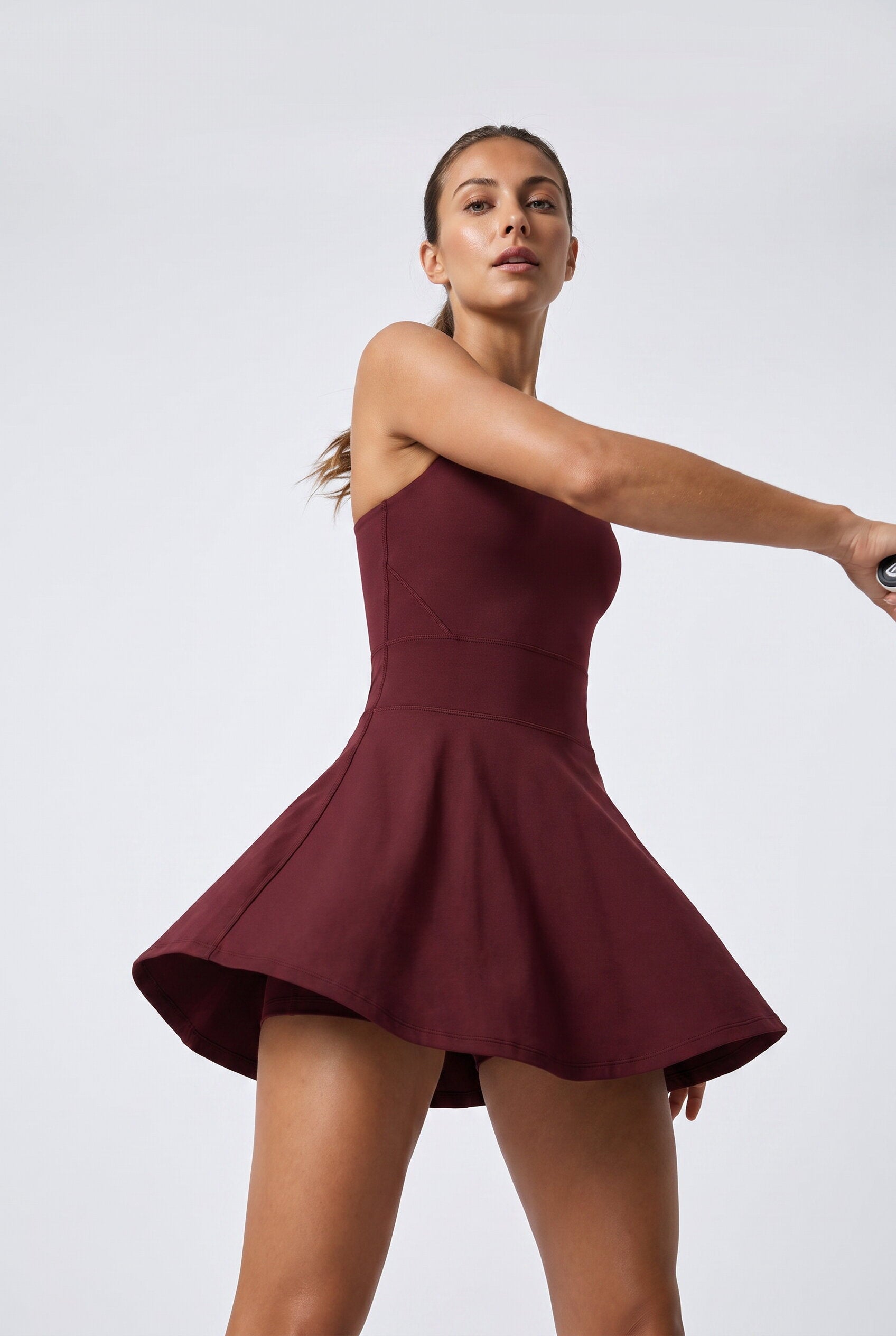 VEGA padel dress Burgundy
