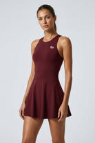 VEGA padel dress Burgundy