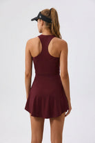 VEGA padel dress Burgundy
