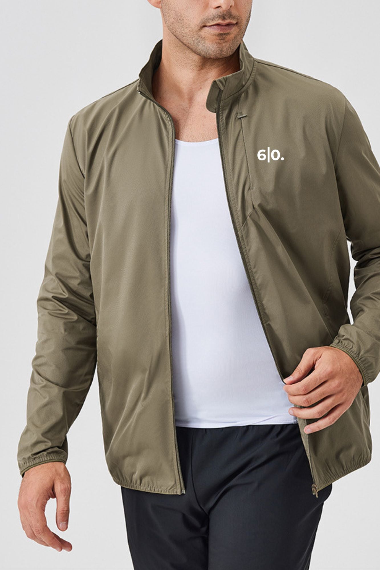 ARTUM grey jacket for men - Six Zero padel