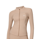 Beige soft material jacket - Six Zero padel