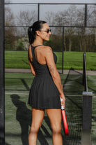 BERGE pear green padel top and skirt set - Six Zero padel