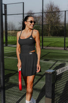 BERGE pear green padel top and skirt set - Six Zero padel