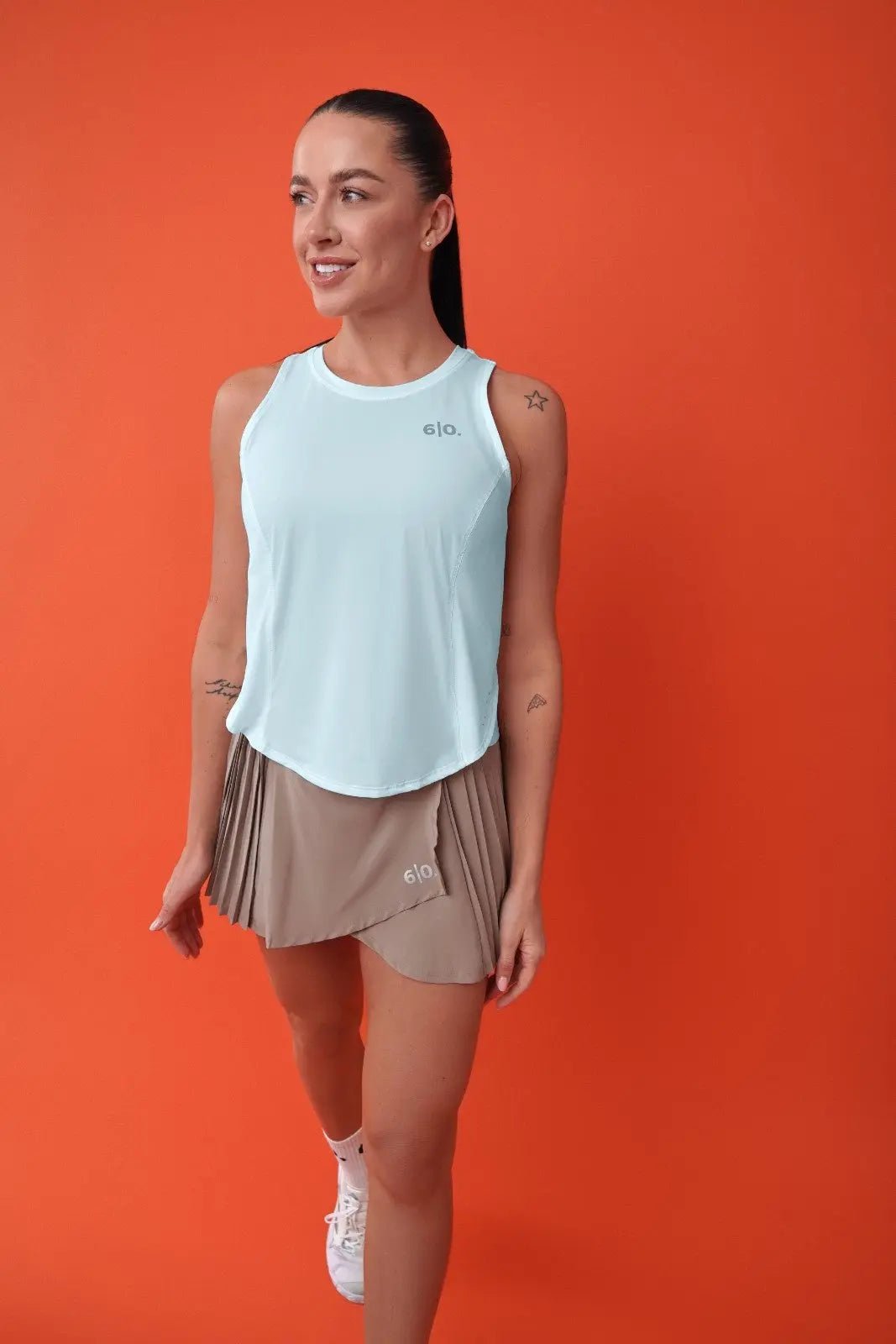 Black light material top shirts - Six Zero padel