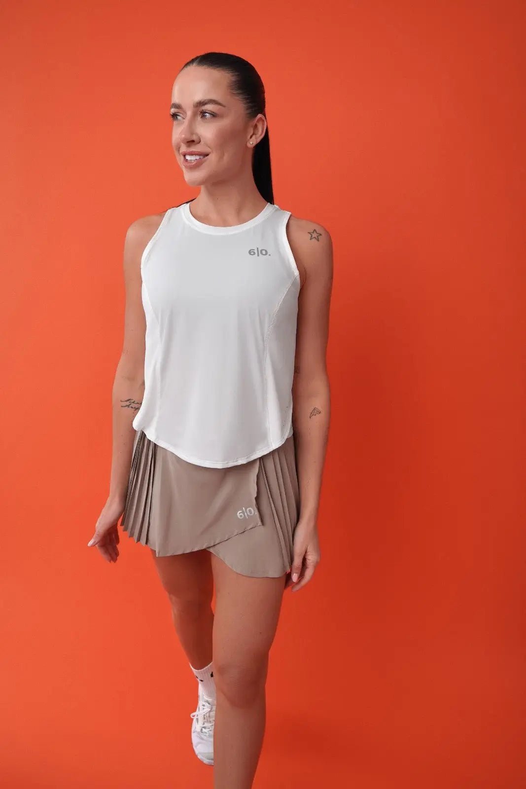 Black light material top shirts - Six Zero padel