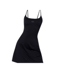 Black Slimming effect padel dress - Six Zero padel