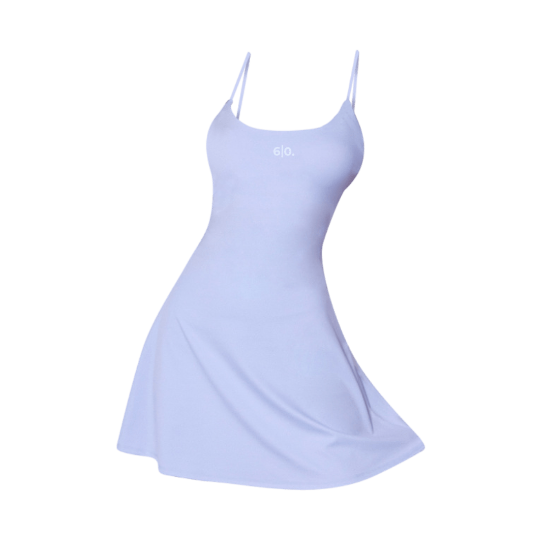 Black Slimming effect padel dress - Six Zero padel