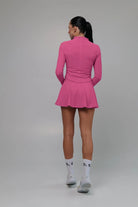 Black soft material Jacket & Skirt set - Six Zero padel