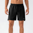 Blue light material padel shorts for men - Six Zero padel