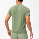 Blue light material short sleeve t-shirts for men - Six Zero padel
