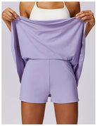 Blue long sleeves top & skirt set - Six Zero padel
