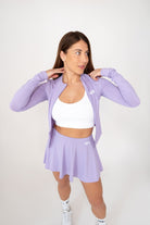 Blue long sleeves top & skirt set - Six Zero padel