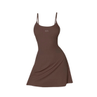 Blue Slimming effect padel dress - Six Zero padel