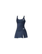 Dark blue soft material top and skirt set - Six Zero padel
