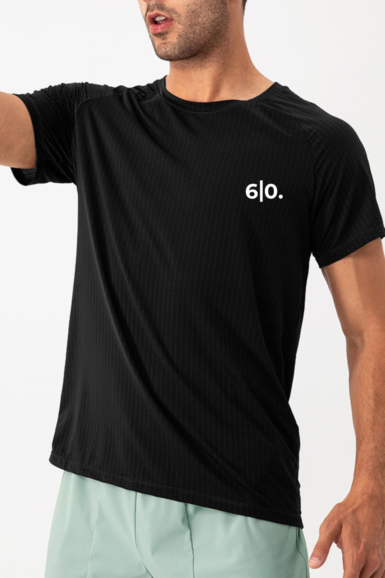 ELEM dark green padel t-shirts for men - Six Zero padel
