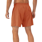 Green easy care material padel shorts for men - Six Zero padel