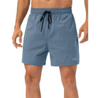 Green easy care material padel shorts for men - Six Zero padel