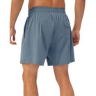 Green easy care material padel shorts for men - Six Zero padel