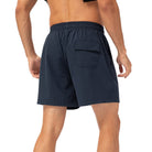Green easy care material padel shorts for men - Six Zero padel