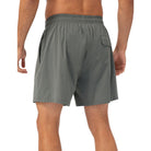 Green easy care material padel shorts for men - Six Zero padel