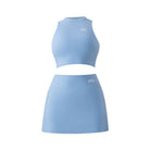Green high neck top and skirt set - Six Zero padel
