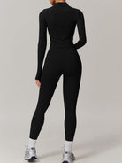 KIRA black jacket and tights set - Six Zero padel