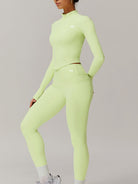 KIRA black jacket and tights set - Six Zero padel