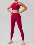 LINEA white tights and high neck top set - Six Zero padel