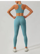 LINEA white tights and high neck top set - Six Zero padel