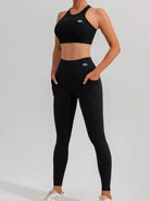 LINEA white tights and high neck top set - Six Zero padel
