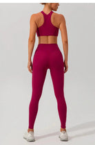 LINEA white tights and high neck top set - Six Zero padel