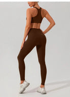 LINEA white tights and high neck top set - Six Zero padel