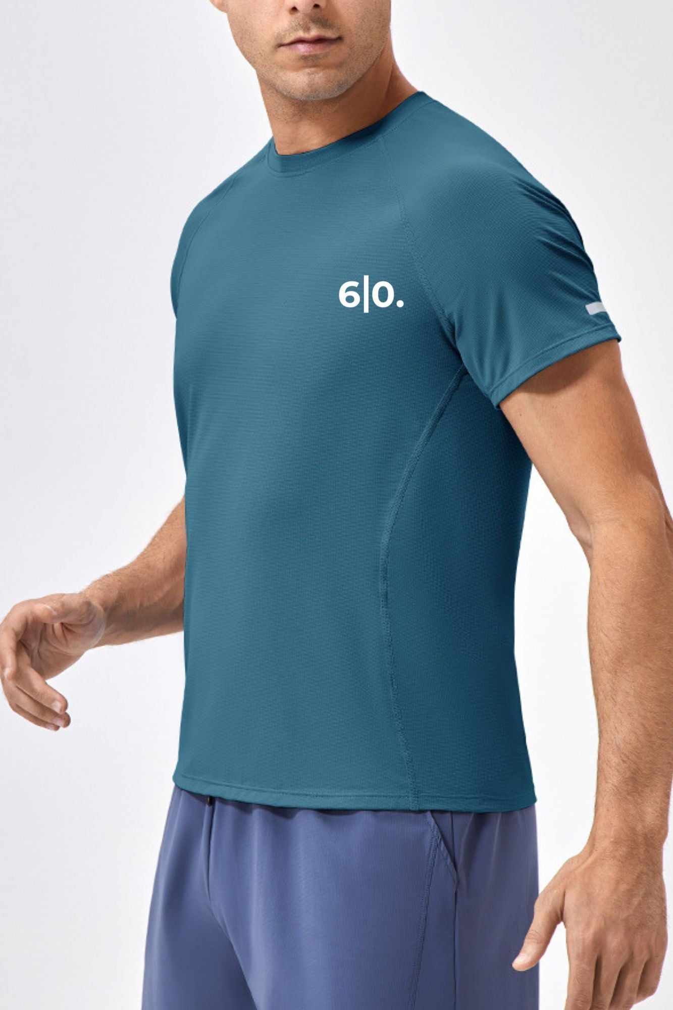 LOME ocean blue padel t-shirts for men - Six Zero padel