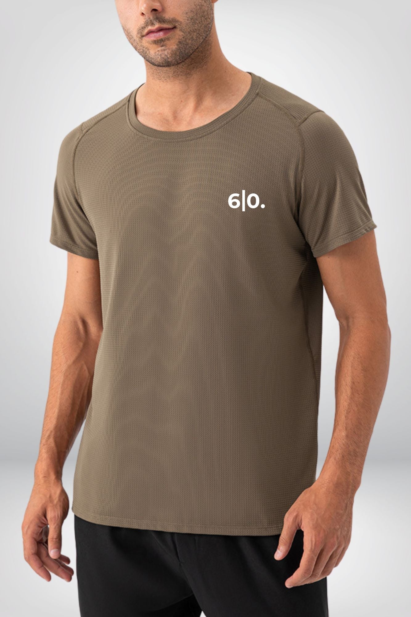 MELO brown padel t-shirts for men - Six Zero padel