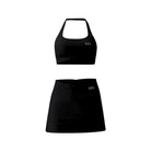 Modern design white skirt and bra set - Six Zero padel