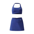 Modern design white skirt and bra set - Six Zero padel